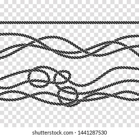 rope icon with a white background. vector illustration