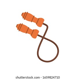 diseño de ilustración vectorial de icono de salto plano