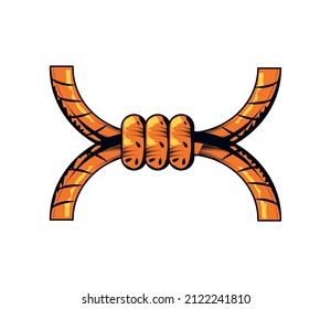 rope with a knot icon