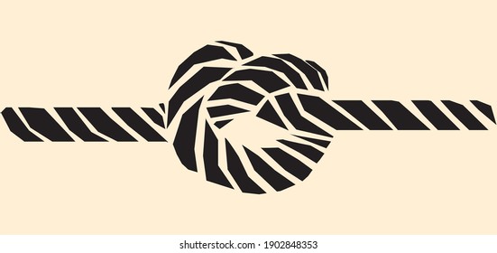 Ilustración vectorial de nudo