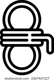 Seilliniensymbol, Vektorgrafik