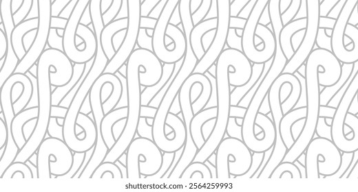 Rope Motif Abstract background. Abstract Rope Texture Pattern background. Rope loop pattern background.