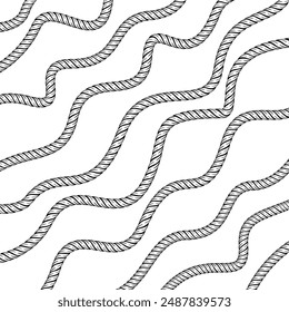 ROPE PATTERN BLACK AND WHITE BACKGROUND TEXTURE WALLPAPER VECTOR HD 2K 4K 