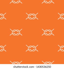 Rope pattern vector orange for any web design best