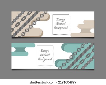 Rope set banner on the gray color background, copy space for text or image, website, media, poster cover marketing and business related concept