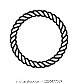 Rope Silhouette Vector Collection