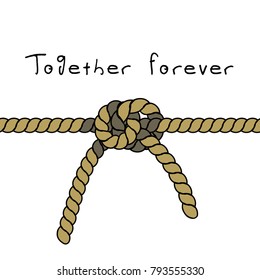 Rope together forever