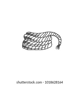 rope vector draw