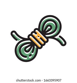 a rope vector graphic, good for icon, logo, illustrations, etc.