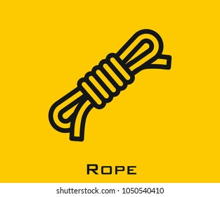 Rope vector icon