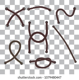 rope vector icon
