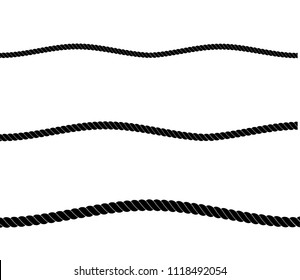 rope vector icon