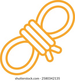 Rope vector icon. Can be used for printing, mobile and web applications.