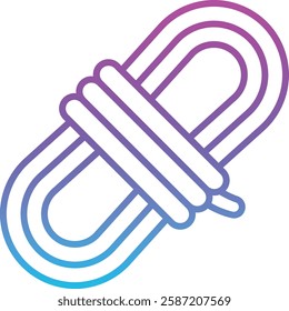 Rope vector icon. Can be used for printing, mobile and web applications.