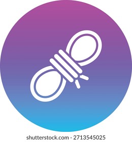 Icono de Vector de cuerda. Se puede utilizar para aplicaciones de impresión, móviles y de Web.