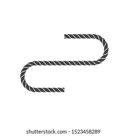 rope vector icon illustration design template