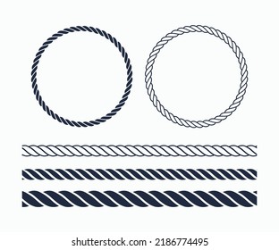 Rope Vector Icon Template. Rope