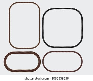 rope vector illustration