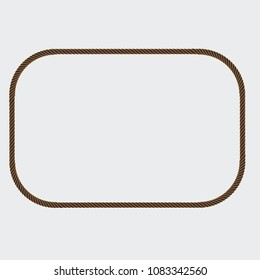 rope vector illustration