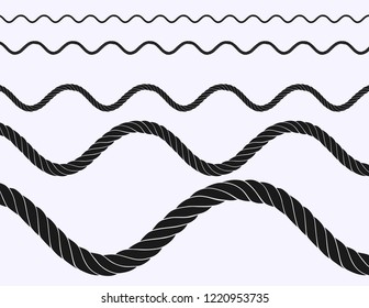 rope vector illustration