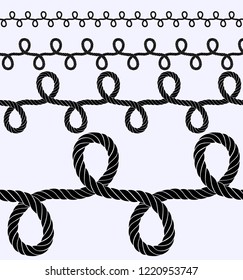 rope vector illustration