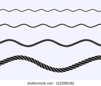 rope vector illustration