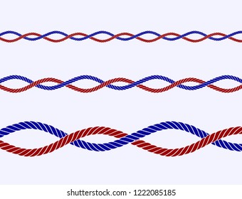 rope vector illustration