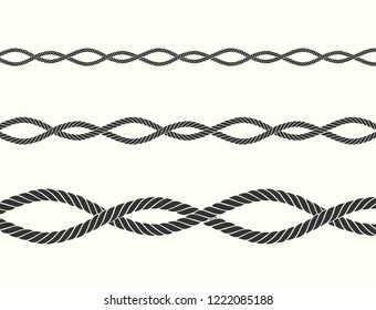 rope vector illustration