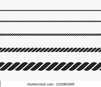 rope vector illustration