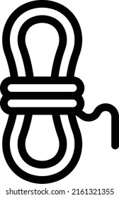  ilustración de vectores de cuerda en un fondo transparente. Símbolos de calidad superior. Iconos vectoriales de línea delgada para el diseño de conceptos y gráficos.