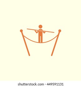 rope walker icon