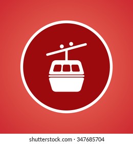 Rope way Trolley Icon