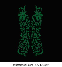 ropical vector flowers. card with floral illustration. Bouquet of flowers with exotic Leaf isolated on black  background. composition for invitation to party or holiday