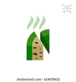 Roquefort Cheese Block and Piece Icon