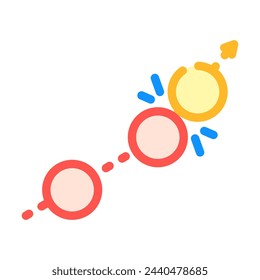 roquet croquet game color icon vector. roquet croquet game sign. isolated symbol illustration