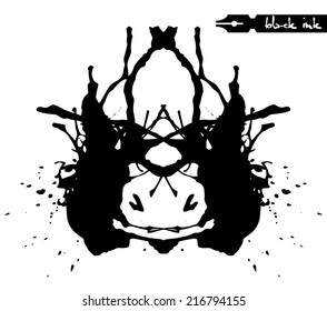 Rorschach Inkblot. 