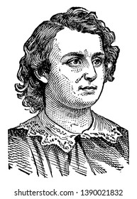 Rosa Bonheur, 1822-1899, sie war eine französische Künstlerin, Malerin und Bildhauerin, berühmt für ihren künstlerischen Realismus, ihre Vintage-Linienzeichnung oder Gravitation