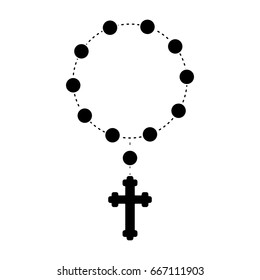 rosary beads icon