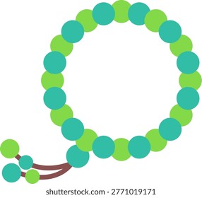 Rosary New Creative Icon Design Vector