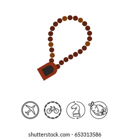 Rosary for prayer icon