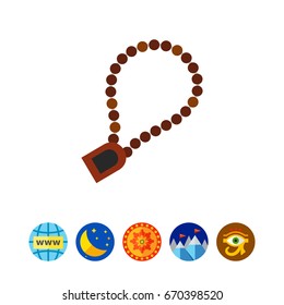 Rosary for prayer icon