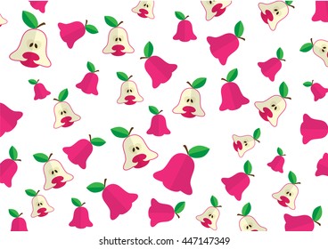 Rose Apple Background