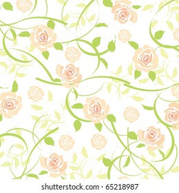 rose background orange