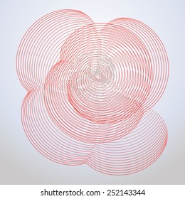 Rose, Beautiful pattern, logo, wonderful background