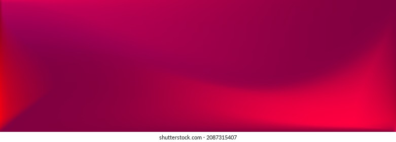 Color en blanco rosa Fondo difuso. Malla de gradiente ondulado vibrante de sangre oscura. Ilustración Vivid Red Neon Smooth Surface. Malla de gradiente ondulado de sangre roja. Luminoso y vibrante entorno de diseño moderno.