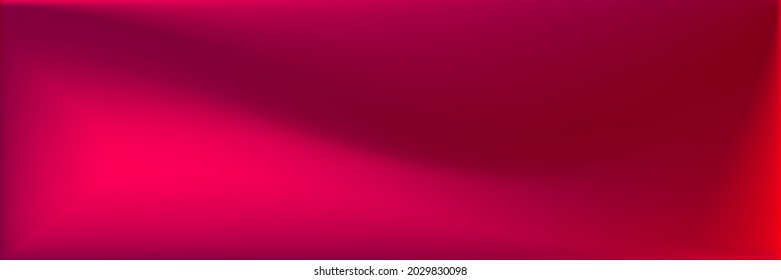 Rose Blood Vibrant Wavy Gradient Mesh. Color Vivid Horizontal Lines Backdrop. Red Vivid Bright Blurred Texture Illustration. Dark Neon Blank Trendy Background. Color Rose Wavy Gradient Mesh.