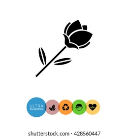Rose blossom  icon