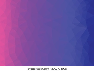 Rose blaue Vektorpolygon abstraktes Layout. Farbige Illustration im polygonalen Stil mit Farbverlauf. Neues Design für Ihr Unternehmen.