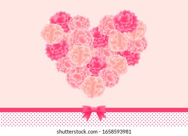 Rose and Carnation Illustration Set