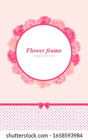 Rose and Carnation Illustration Set
